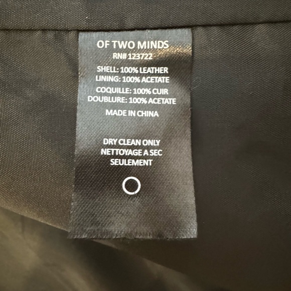 Of Two Minds Charcoal Suede Fringe Jacket - Picture 11 of 12